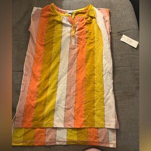 Striped Sleeveless Dress